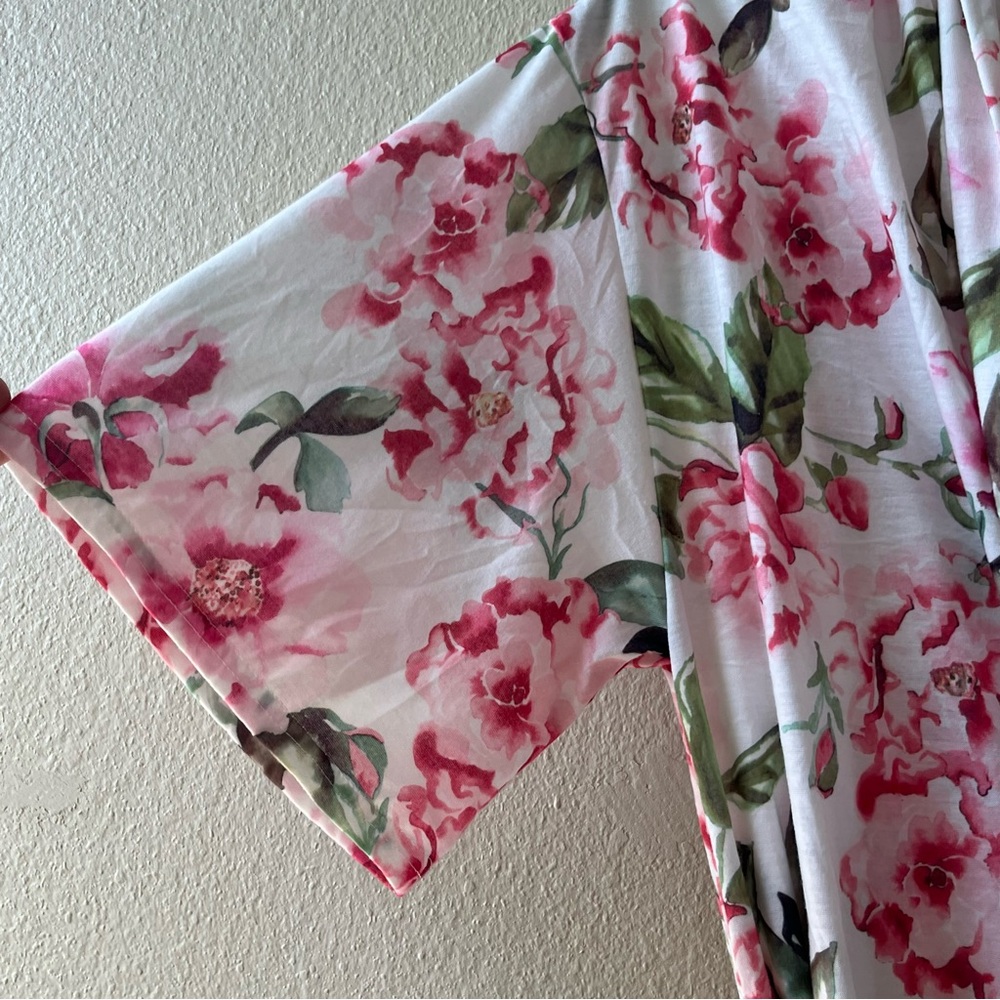 Show Me Your MuMu Pink Floral Robe - Picture 3 of 5
